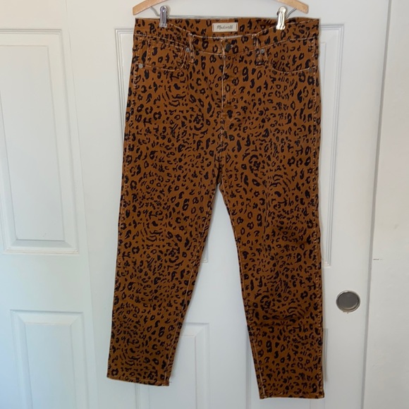 Madewell Denim - Madewell Cheetah Print Jean